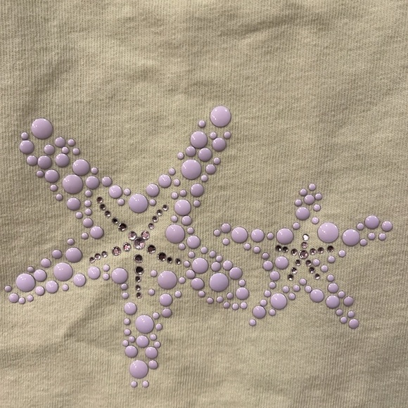 ICANTOO ￼ women’s top with sand dollar detail - Picture 3 of 6